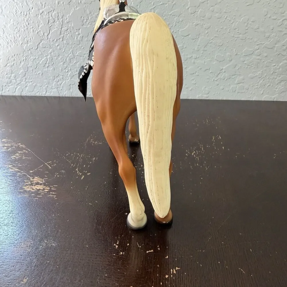 Breyer Traditional Roy Rogers Trigger #758 Hollywood Heroes w Saddle & Chain